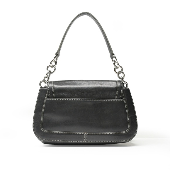 COLE HAAN Trinity Small Leather Single-Strap Bag Polished Chrome Hardware - Picture 4 of 10